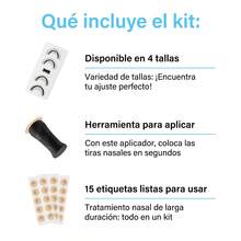 MX- nuevo dilatador nasal especial para dormir y practicar deporte - 1 caja (15 pares) - Ver 9