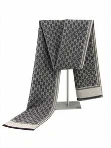 1 chiếc khăn quàng cổ unisex mùa thu đông in chữ, làm từ chất liệu giả cashmere, thiết kế chữ hai mặt. Ấm áp, chống lạnh và đa năng - Món quà tuyệt vời dành cho người yêu, gia đình và bạn bè vào các dịp lễ hội, kỷ niệm và sinh nhật. - Nhiều màu - Xem 21