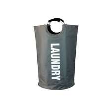 1 pieza Cesto de ropa extra grande plegable - Impermeable, cesta de almacenamiento plegable con asas de aluminio para ropa sucia, perfecto para el uso en la universidad y el hogar