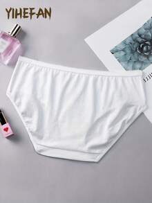 5/10pcs Women's Disposable Underwear, Pure & Comfortable For Travel & Menstrual Care, Soft Hygienic Design, No Washing Needed, Convenient Disposable Panties - White - View 3
