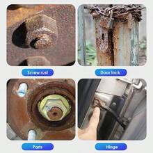 12.3Oz Rust Converter Metal Anti - Rust Protective Barrier - Based, Highly Effective, Professional Rust Dissolver Metal Grille, Bike, Fence, Door, Goal