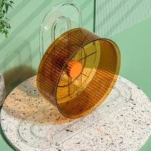 Hamster Bracket Running Wheel Golden Bear Widening And Increasing Hamster Toy Running Wheel Double Bearing Height Adjustable Pet Supplies - Multicolor - View 20