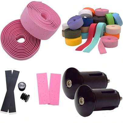 Planet Bike Cinta de Manillar de Corcho cómoda(Pink Cork)