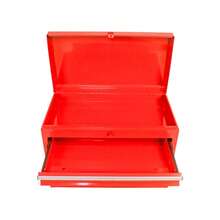 5-Drawer Tool Box, With Wheels And Rolling Options, Removable Top And Adjustable Shelves, Garage Tool Box (Red) - Red - View 8