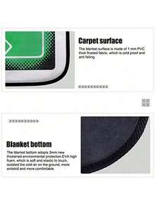 Alfombrilla de baile para niños, antideslizante, con USB, para ordenador - Negro - Ver 8