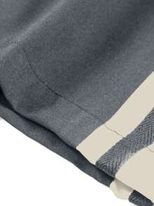 1 chiếc quần nam nhẹ, thời trang, đa năng, thoải mái, thoáng khí, phù hợp mặc thường ngày, tập luyện, hoạt động ngoài trời, đi làm, đi nghỉ mát, có túi phối màu tương phản, thích hợp cho mùa xuân, hè, thu, đông. - Màu Xám nhạt - Xem 6