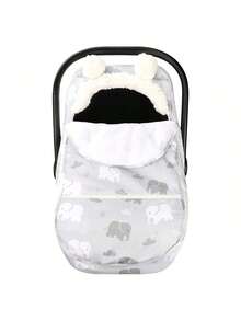 General Motors Safety Seat Covers For Male And Female Babies, A Must-Have Item For Babies In Winter, With A Detachable Zipper Design - Multicolor - View 13