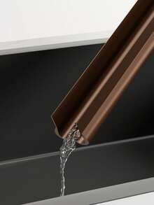 93cm PVC Flexible Door Bottom Seal Strip, Soundproof, Windproof, Dustproof Door Bottom Seal Tape - Multicolor - View 6