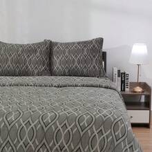 Casaisla Home Collection Sheet Sets With Pillowcases - Grey - View 4