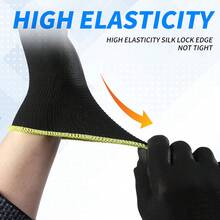 12 Pairs Safety Work Garden Gloves PU Coated, Seamless Knit Glove With Polyurethane Coated Smooth Grip On Palm & Fingers, For Men And Women, Ideal For General Duty Work