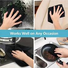 Microfiber Cleaning Cloth Grey - 20/10/5 Pcs- High Performance - Lint Free - Scratch Free, Ultra Absorbent Microfiber Towel Weave Grime & Liquid For Streak-Free Mirror Shine , For Cars, SUVs, RVs, Trucks, And Boats - Car Washing Cloth - Grey - View 10