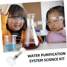 Juguetes Purificadores De Agua Sistema para Camping Senderismo y Filtracin De Agua De Emergencia Filtro De Esponja y Pajitas para Purificar - inicial - Ver 4