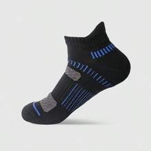 30pcs/15pcs/10pcs/3pcs Unisex Ankle Socks, Soft Breathable Comfortable Loafer Socks, Anti-Friction Moisture Wicking Men's Sports Casual Low Cut Short Socks, Suitable For Cycling, Running, Travel, Hiking, Climbing And Other Sports - Multicolor - View 11