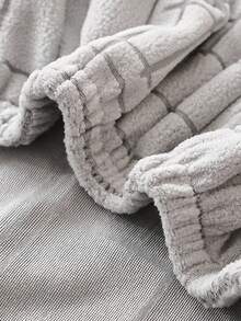 1pc/2pcs Soft Jacquard Dining Chair Cover, Made Of Spandex, Fit For High Back Armchair, Elastic Chair Slipcover, Suitable For Home, Office, Computer, Hotel - Light Grey - View 7