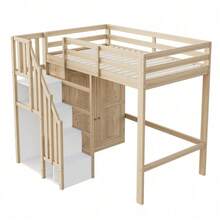 Kids Bed Frames, Headboards & Footboards - Natural Wood + Wood + 90cm*200cm-2 - View 11