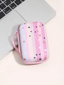 Butterfly Heart Shaped Storage Bag, Can Hold Cables, USB Data Cables, SD Cards, Hard Drives, Mice, Bluetooth Earphones And More - Multicolor - View 11
