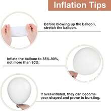 36PCS/Biapian Rose Gold Balloons Set,Rose Gold And Gold Birthday Balloons, 10/12 Inch Metallic Gold White Latex Balloons Rose Gold Confetti Balloons For Girls Women Birthday Baby Shower Wedding Supplies - Multicolor - View 3