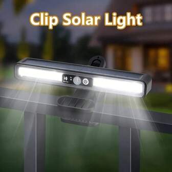 1pc Solar Powered Bright LED Light, Easy Installation, Suitable For Patio, Window Sill Decor, Outdoor Pathway Lighting, 3 Adjustable Modes, Dual Color Options, Versatile Use For Holiday Lighting And Decoration