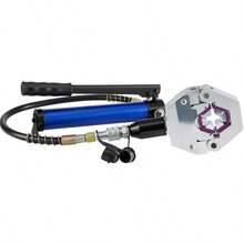 Separable Hydraulic Hose Crimper 7 Dies With Al Pump Hydra Krimp Crimping Set - As Pic - View 2