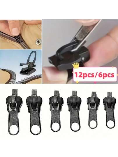 Multipurpose Zipper Pull Replacement Kit, Easy Installation, Portable Emergency Buckle, Suitable For Various Clothing Sizes - Applicable For Jackets, Boots, Backpacks, Luggage - Clothing Accessory Repair Kit, Backpack Repair, Compact Design, Reliable Fasteners, High-Quality Rings, Multipurpose Rings, Outdoor Enthusiasts, DIY Repair Personnel