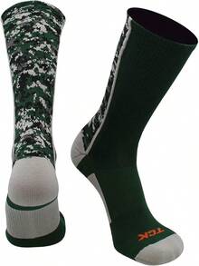 TCK Calcetines, camuflaje digital - Verde oscuro - Ver 2