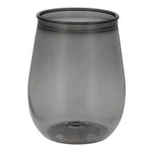 PromoClick Paquete de 10 Vasos de Plastico PET de 350ml - Gris - Ver 7