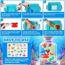 Adult Magic Hydrogel Art Kit – 12 Colors Of Hydrogel + Molds + Storage Box + Tools – Creative 3D Painting And Craft Kit - Baby Blue - View 9