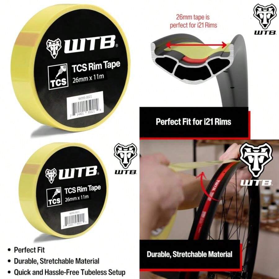 WTB TCS i21 26 mmx11 m Rim Tape Roll for 5 Wheels(26mm x 11m) - Multicolor - Ver 1