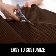 - Forro para cajones y estantes, agarre fuerte, no adhesivo, fcil de instalar, 12 pulgadasx 20 pies, forros de organizacin duraderos, gabinetes de cocina, cajones, estantes de almacenamiento para baos, chocolate - Chocolate + 30An x 30L cm - Ver 7