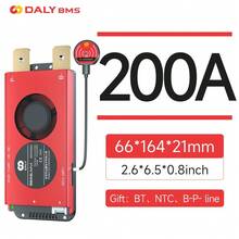 Daly Lifepo4 BMS Board 4S 12V 8S 24V16S 48V 3.2V 100A 60A BMS 18650 BATTERY PACK BT UART RS485 CANBUS Communication - 40A BT RS485CAN H - Xem 1