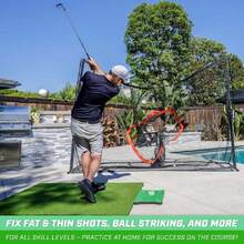 Golf Swing Impact Training Mat - Fix Hooks, Slices, Anore - Choose Indoor Or Outdoor Swing Spot Mat,35025873 - 紫丁香色 - 查看 5