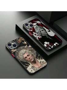 Funda de teléfono Astarion B-BaldurS G-Gate 3 compatible con 16 15 14 11 12 13 Pro Max X XS, cubierta mate translúcida, funda compatible con funda  17 pro max, funda  17 pro, funda  17, funda  16, funda  16 pro max, funda  15. - Z3 - Ver 3