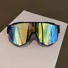 Fashionable And Personalized Adult Outdoor Sports Professional Cycling Goggles, Including Cycling Colored Goggles, Road Cycling Sports Goggles, Hiking Goggles, Windproof And Sand Proof Hiking Goggles, Fishing Goggles, Hiking Goggles, 1 Pair - Multicolor - View 8