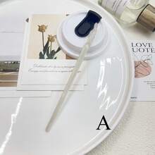 1pc Women's Fashion Minimalist Elegant Acrylic Hair Clip, Suitable For Daily Wear Hair Bun Hair Pin Hair Bun Maker Bun Hair Piece Hair Styling Pins, School Stuff, Hair Accerssories - 彩色 - 查看 14