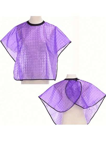 1件沙龙染发披肩，美发袍，理发围裙，剪发布，沙龙专用