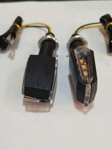 2 piezas Luces LED para manillar de motocicleta, Luces LED auxiliares delanteras - Multicolor - Ver 6