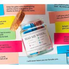 Quà tặng Ngày của Mẹ, Phù hợp cho cả nam và nữ, Chai ước nguyện "Hãy đọc khi bạn cần", dùng để bày tỏ cảm xúc và tình cảm. Món quà lý tưởng cho phụ nữ, nam giới, mẹ, bố, chị em gái và bạn bè. Chai thủy tinh chứa các dòng chữ được mã hóa nhiều màu sắc, một chai ước nguyện theo phong cách Tây Ban Nha. - Nhiều màu - Xem 2