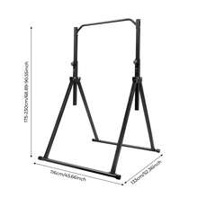 SENDERPICK Triangular Pull Up Station, Pull Up Bar For Home Gym Strength Training Equipment, Adjustable Height Home Pull Up Bar 200kg/440.92lbs - Black - View 6