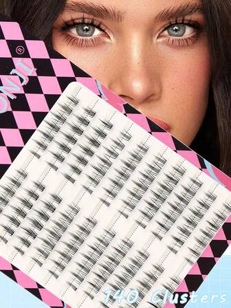 140 Natural-Looking False Lashes With 3-12mm Lashes, Featuring Fine, Lightweight, And Comfortable Texture. Perfect For Beginners And Easy To Apply, These Clear, Cute, And Playful Lashes Are Ideal For Daily Use.