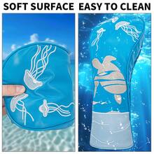 Blue Sea Turtle Design Style Golf Club Covers For Outdoor Enthusiasts, Including Driver, Fairway, And Hybrid Head Covers, Golf Club Head Cover, Golf Club Head Protection, This Is A Worthy Golf Club Protection Cover To Own. - Blue - View 6