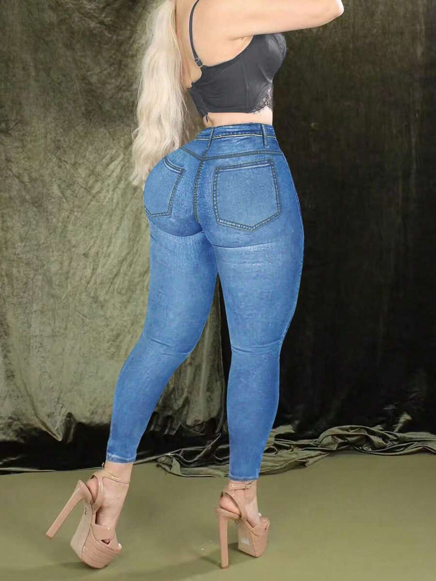 WOMAN JEANS - Light Wash - View 1