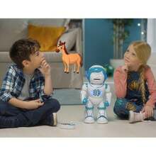 Lexibook Stitch Intelligent Robot, Programmable - STEAM Educational Toy With "Mind Reading" Function, Dance, Music Games And Animal Quiz For Boys And Girls - Blue - View 6