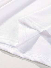[Circle] Camiseta Oversize de Estilo Japonés y Coreano RNYN - Blanco - Ver 4