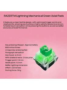 V3 黑寡妇蜘蛛机械键盘，104键，机械轴，快速触发，专为游戏和电竞设计，RGB背光，符合人体工学的腕托，耐用键帽，粉色 - 粉色 - 查看 3