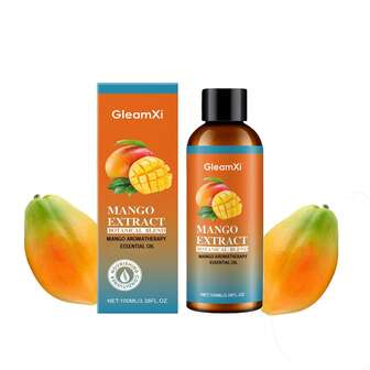 100毫升芒果香氛精油，温和不刺激，不含酒精，舒缓放松，植物萃取