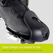 Delta Cycle Bike Strapless Toe Clips(Foot Fenders) - Multicolor - Ver 3