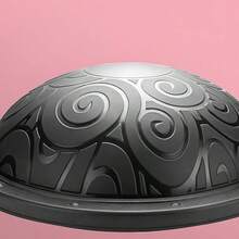 1pc 46cm Thick Anti-Burst Yoga Ball, Balance Ball, Pilates Ball, Fitness Equipment