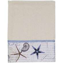 Avanti Antigua Toallas de Papel para Invitados, Bruma Azul, Toalla de Mano, 1(Toalla de baño Marfil) - Multicolor - Ver 1