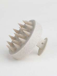 1pc Silicone Shampoo Brush Head, Scalp Massage Comb, Shower Brush, Salon Hair Styling Tool,Hair Brush,Hairbrush,Travel Essential,Back To School,Hair Tools,Valentines Day,Bathroom Accessories