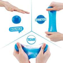 ZURU Super Oosh Pack-2 Putty, 2 Slime, 1 Crackle Foam! For Ages 4+